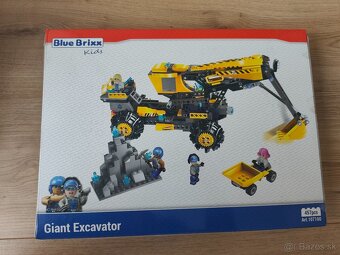 BlueBrixx Obrovský bager - 2