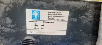 Rozmetadlo hnojiva HSW-45 - 2