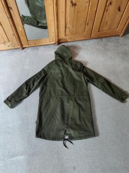 Pánská parka YOUR TURN – olivově zelená, velikost L - 2