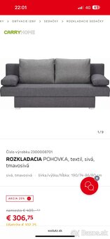 Rozkladací gauč - 2