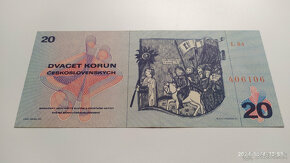 20 Kčs 1970 séria L - 2