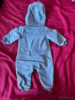 Jeansovy Overall pre baby - 2
