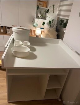 IKEA prebaľovací pult Smästad + príslušenstvo - 2