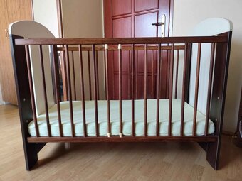 drevená detská postieľka - 2