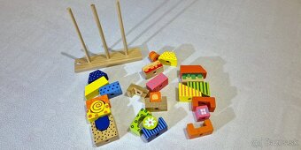 drevená skladačka Domček - 2