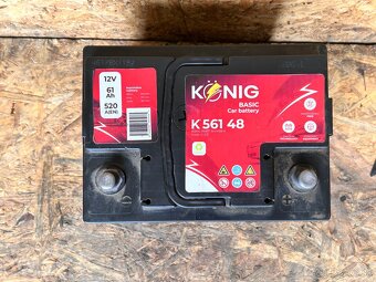 Autobatéria König 61Ah/520A - 2