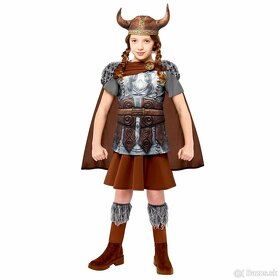 Predám detský kostým Vikingská bojovníčka - 2