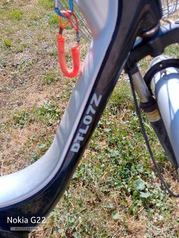 Elektrický bicykel DYU C6 26 palcov, motor 250 W, maximálna - 2