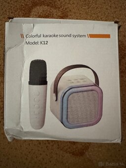 Bluetooth karaoke reproduktor - 2