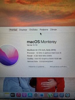 Apple Macbook Air 13" Early 2015 i5 1,6 ghz 4GB 256GB - 2