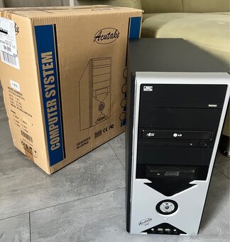 Miditower ATX Acutake Arrovs, 400W zdroj, DVD RW LG - 2