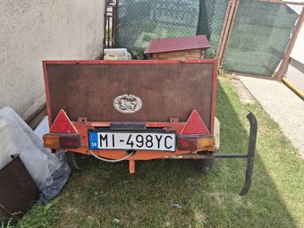 Prívesný vozík do 750 kg - 2