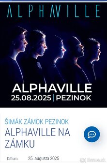 ALPHAVILLE koncert na zamku Šimák Pezinok - 2