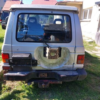 Mitsubishi pajero1 2.5td rozpredám - 2