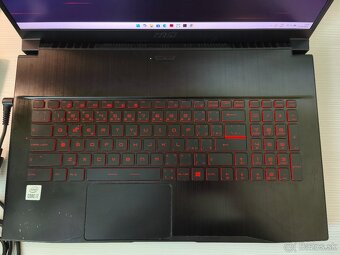 Predám herný notebook MSI GF75 - 2