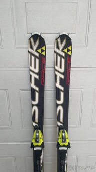 Lyže Fischer 140 cm. + palice.  RC4 - 2