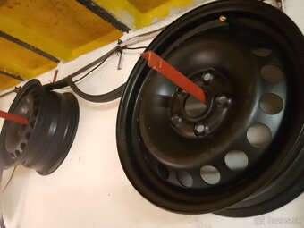 4x plechové disky 5x112 r 15 - 2