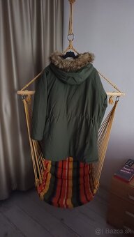 Dámska bunda Janina zelená nová č.44 - 2