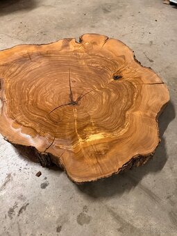 🫒 OLIVOVÝ PRIEČNY REZ – masív - 2