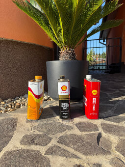 predám staré plechovky od oleja "Shell" - 2