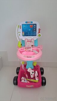 Detský lekársky vozík s príslušenstvom - 2