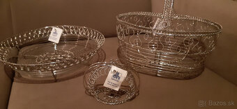 Drôtený košík, misa - 2