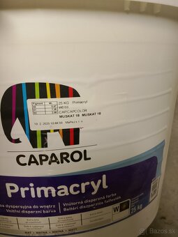 Predam farbu Primacryl 25 kg - 2