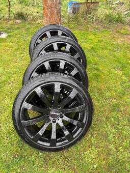 Disky R18 5x112 s letnými pneumatikami - 2