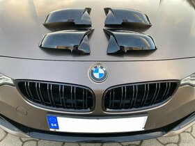 BMW M performance obličky a spätné zrkadla - čierna - 2