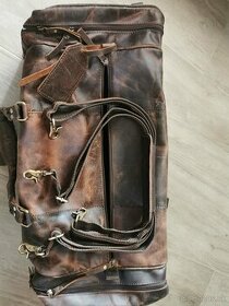 Cestovná taška buffalo leather - 2