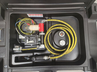 Mobilná nádrž na benzín 330L – el.čerpadlo 12V/230V - 2