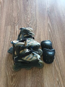 Detske inliine korcule rollerblade,chranic kolena - 2