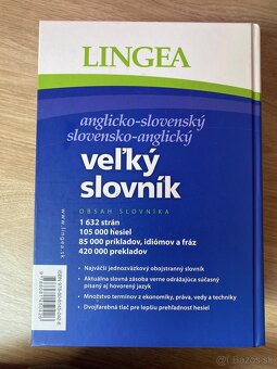 Anglicko-slovenský slovník LINGEA - 2