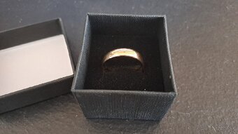 Zlata obrucka panska 14kt - 2