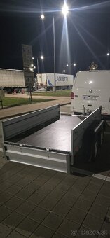 Prenajmem prívesný vozik 750kg (1.5t) - 25e/deň - 2