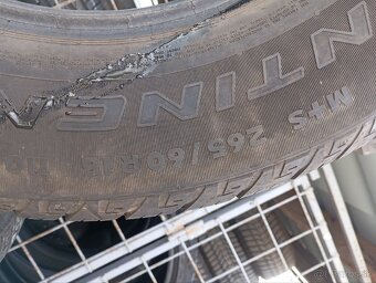 Predam jazdne pneu 265/60 R18 - 2