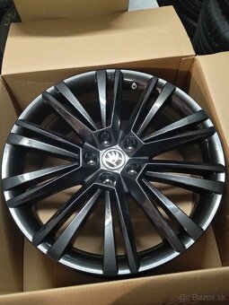 Alu R 19 originál ŠKODA + TPMS + letné pneu. - 2