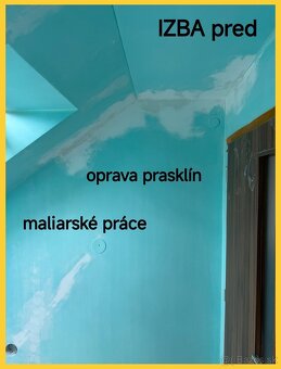 Rekonštrukcie interiéru - maľovanie, omietky, dlažby a iné - 2