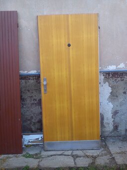 VCHODOVÉ BYTOVÉ DVERE 80 cm, ĽAVÉ, - 2