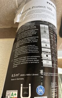 Akustická podložka pod plávajúcu podlahu - 2