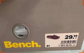BENCH šlapky UNISEX EU41 čierne za 21EUR - 2