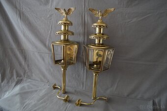 Mosadzné fiaker lampy - 2