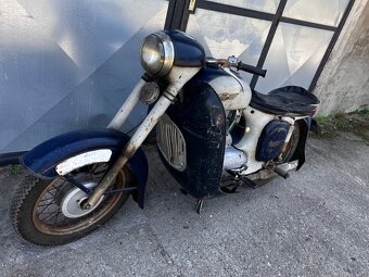 Jawa 250 typ 353 - kývačka-r.v. 1958-tzv.NORMANDIE - 2