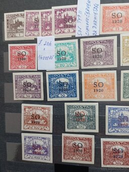 Známky Hradčany SO 1920 - 2