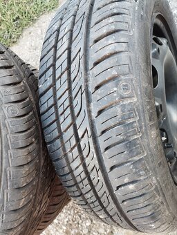 Predám kolesá 14tky letné pneu. - 2