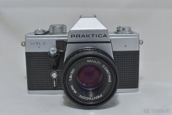 PRAKTICA MTL 3 + PENTACON auto 1,8 / 50 MC . - 2