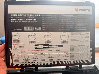 WURTH SADA Okružných pil 19-76mm - 2