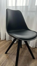 Čierne jedalenské stoličky - 2