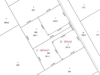 NA PREDAJ STAVEBNÉ POZEMKY 600-668 m2 NOVÁ POLHORA - PREŠOV - 2