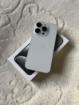 iPhone 15 Pro 128GB Natural TItanium. Ako nový - 2